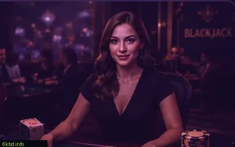 Live dealer roulette and baccarat tables at 6kbd